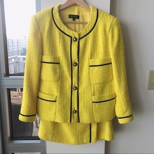 MADEINAM TWEED SKIRT SUIT